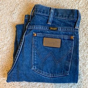 Wrangler vintage straight leg jeans 28x30